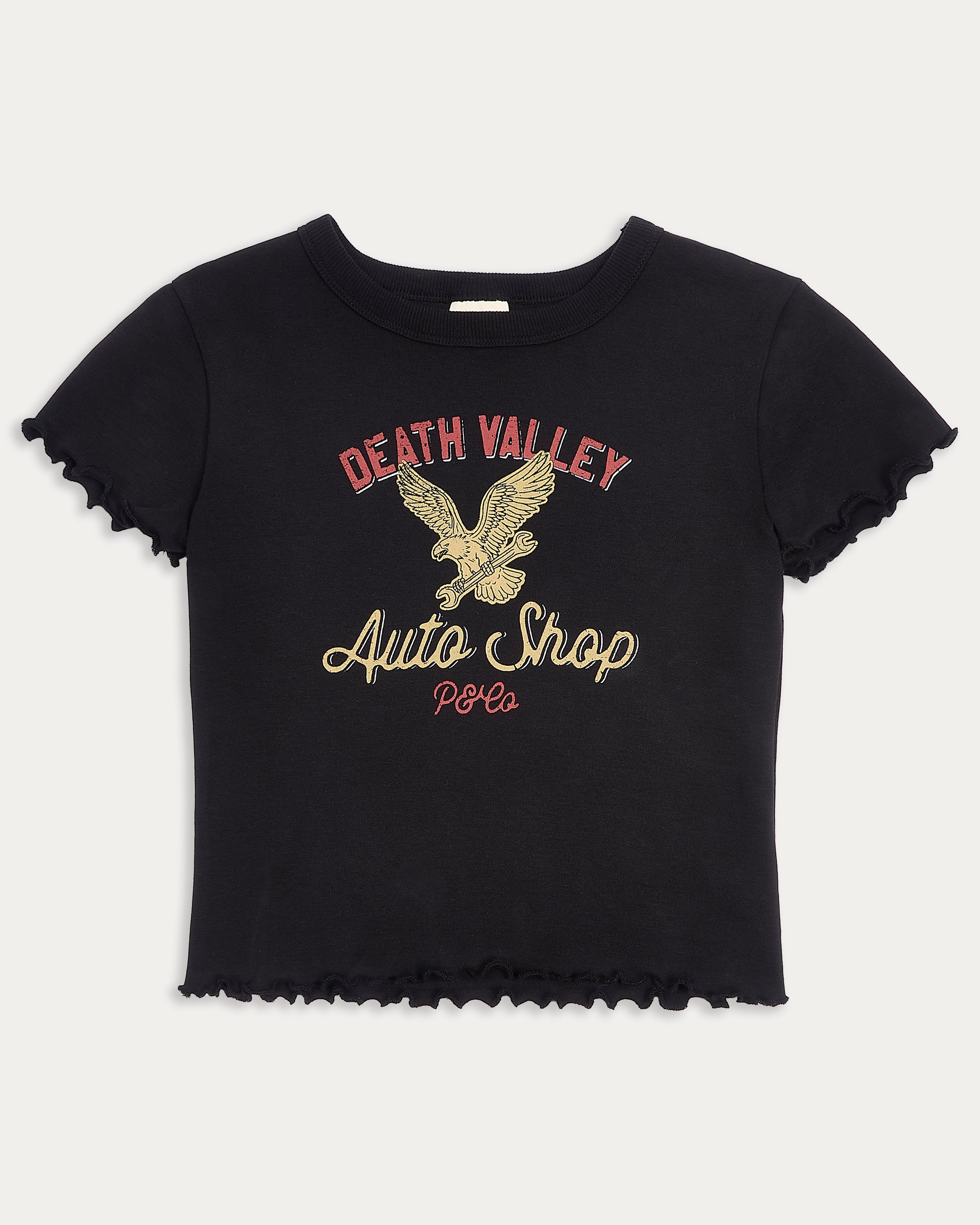 Auto Shop Baby T-Shirt - Washed Black