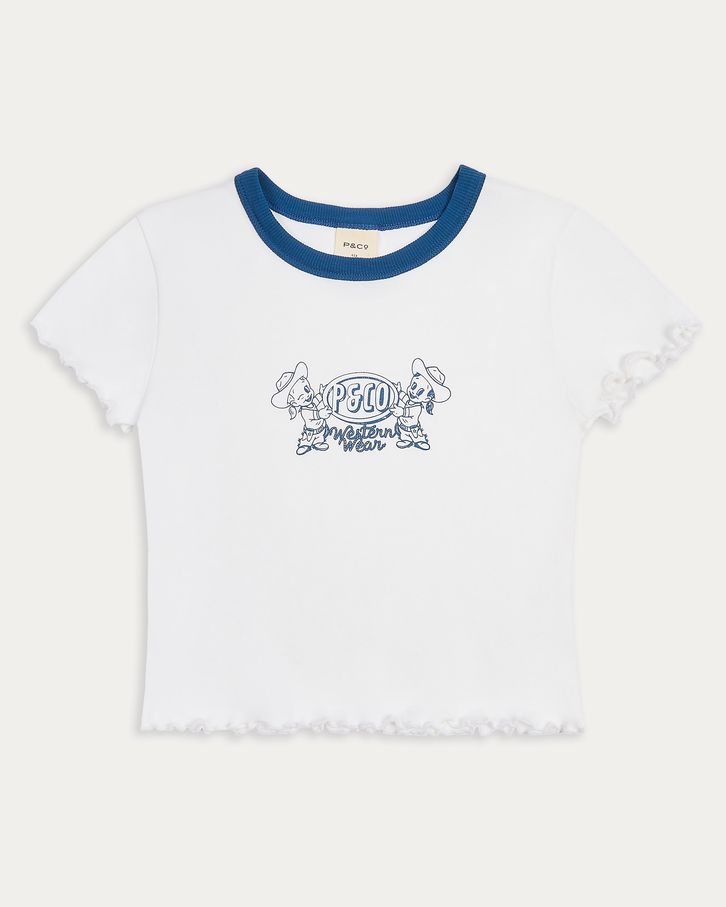 Western Wear Baby T-Shirt - Off White