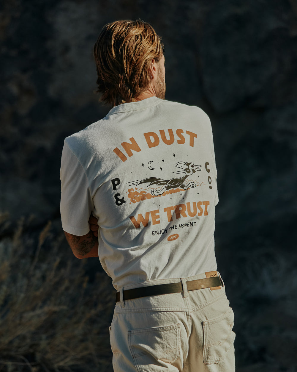 In Dust We Trust T-Shirt - Off White