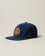 Hard Luck 5 Panel Cap - Navy