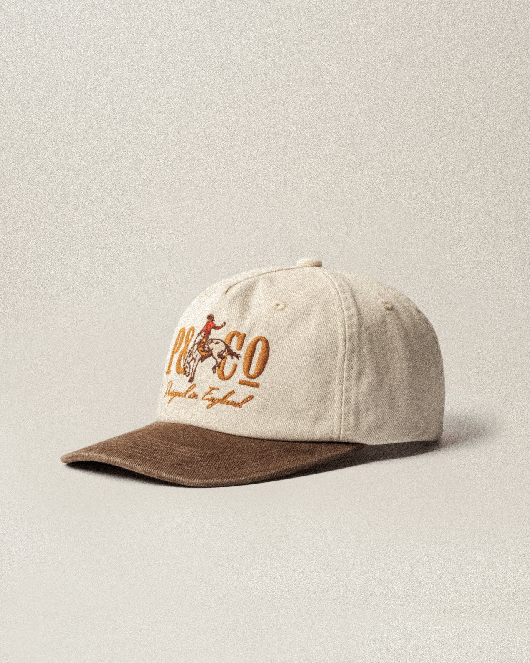 Hold Fast 5 Panel Cap - Ecru