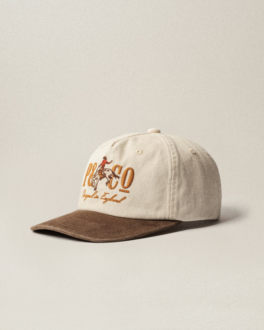 Hold Fast 5 Panel Cap - Ecru