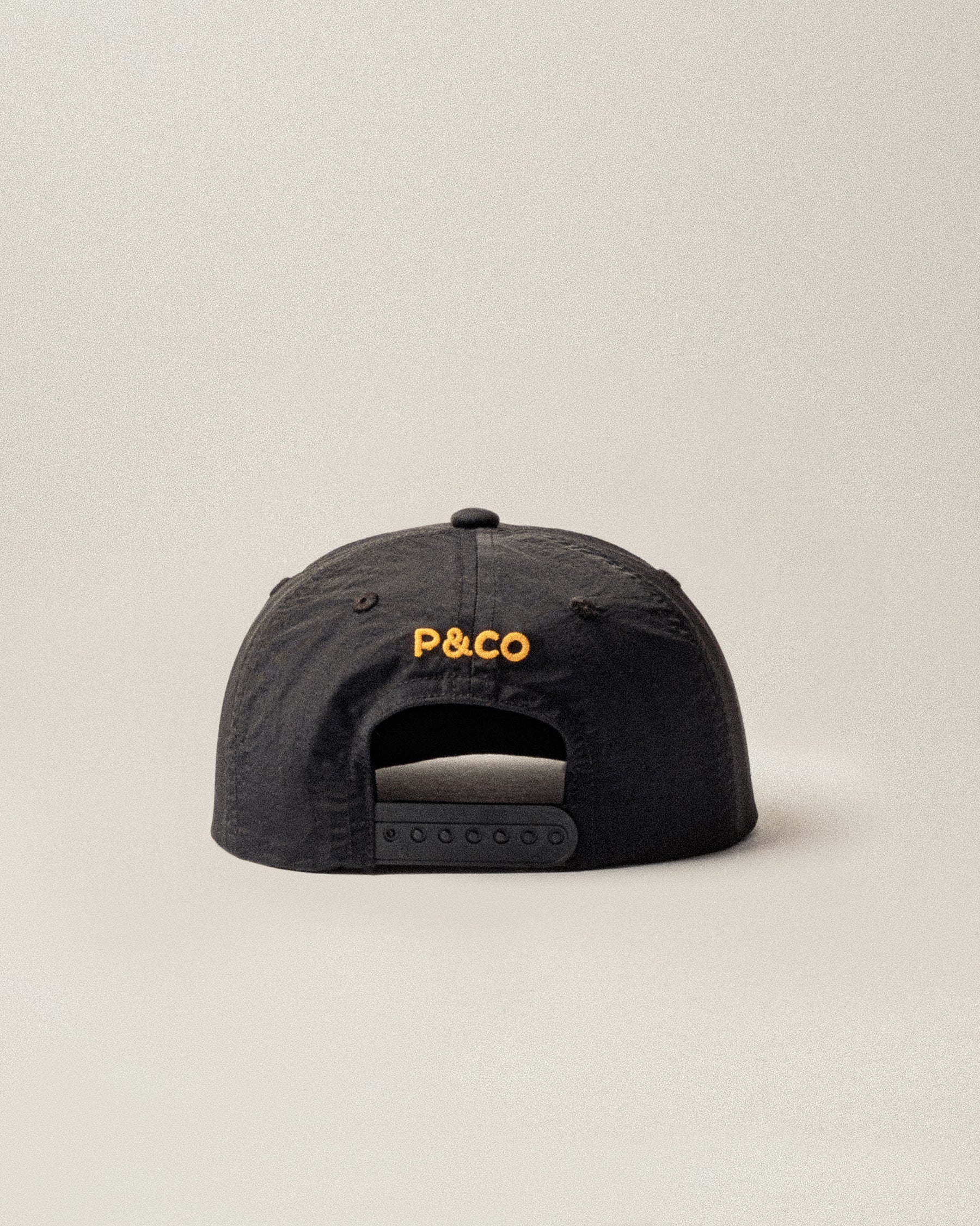 Racer 5 Panel Cap - Washed Black