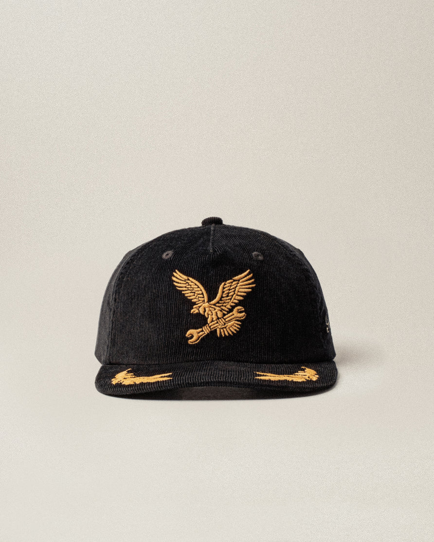 Paradise Trophy 5 Panel Cap - Black