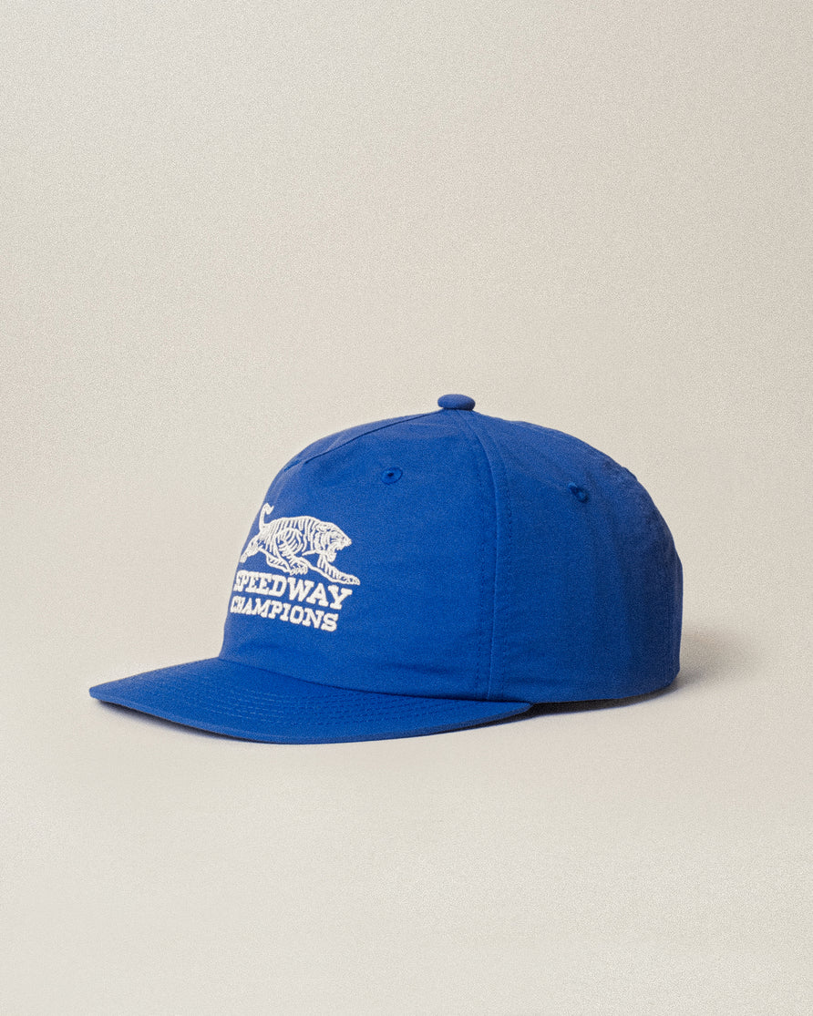 Speedway Champions 5 Panel Cap - Blue
