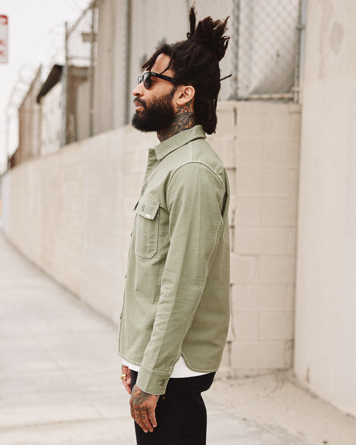 Fatigue Overshirt - Sage