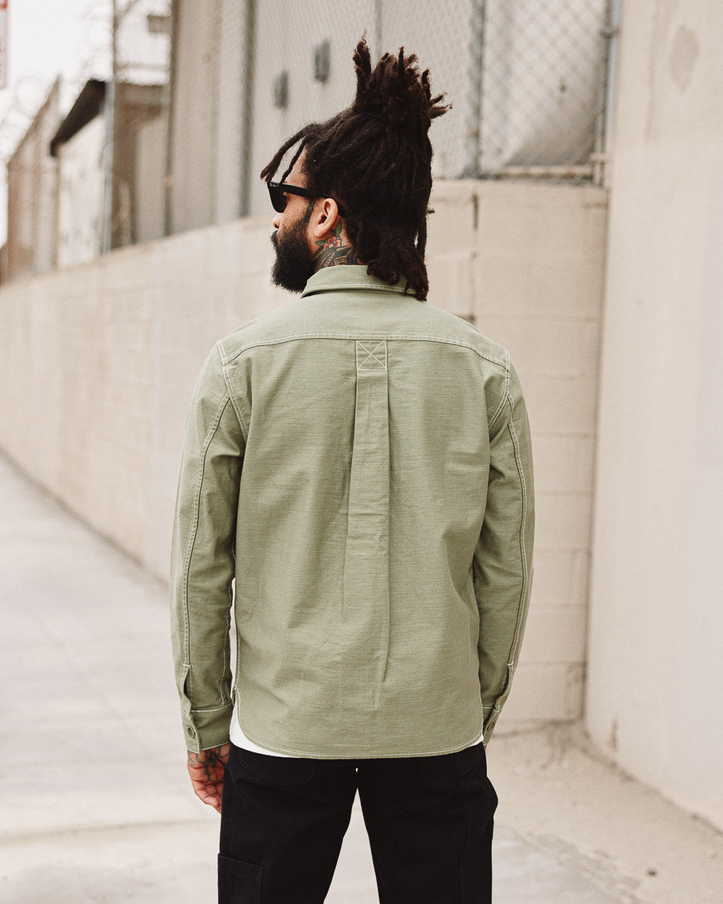 Fatigue Overshirt - Sage