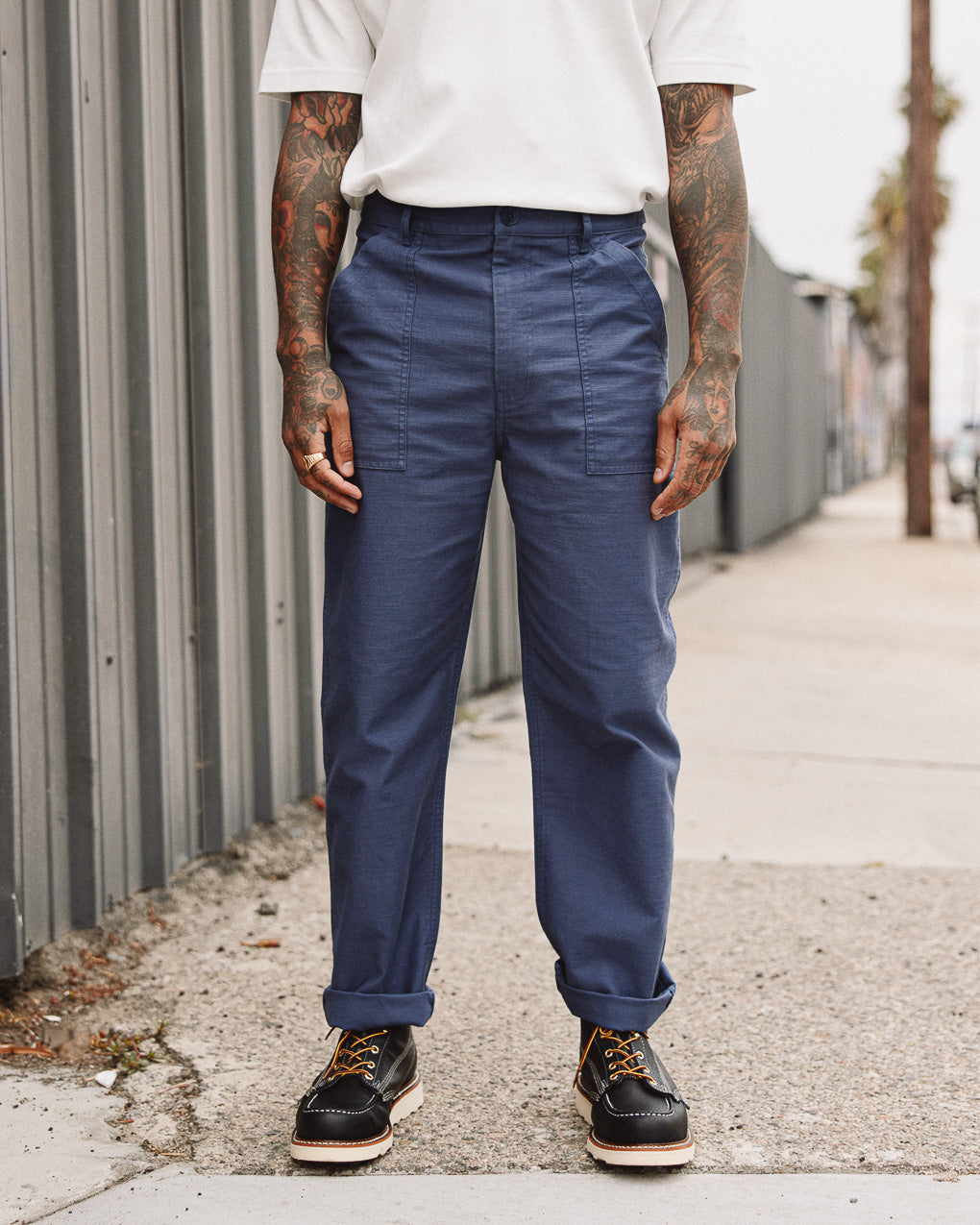 304 Service Fatigue Pants - Blue