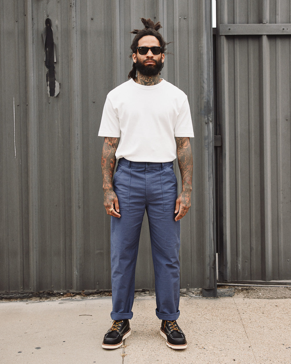 304 Service Fatigue Pants - Blue