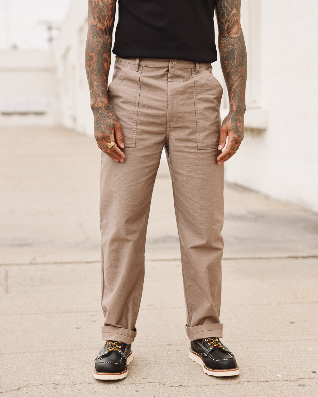 304 Service Fatigue Pants - Taupe