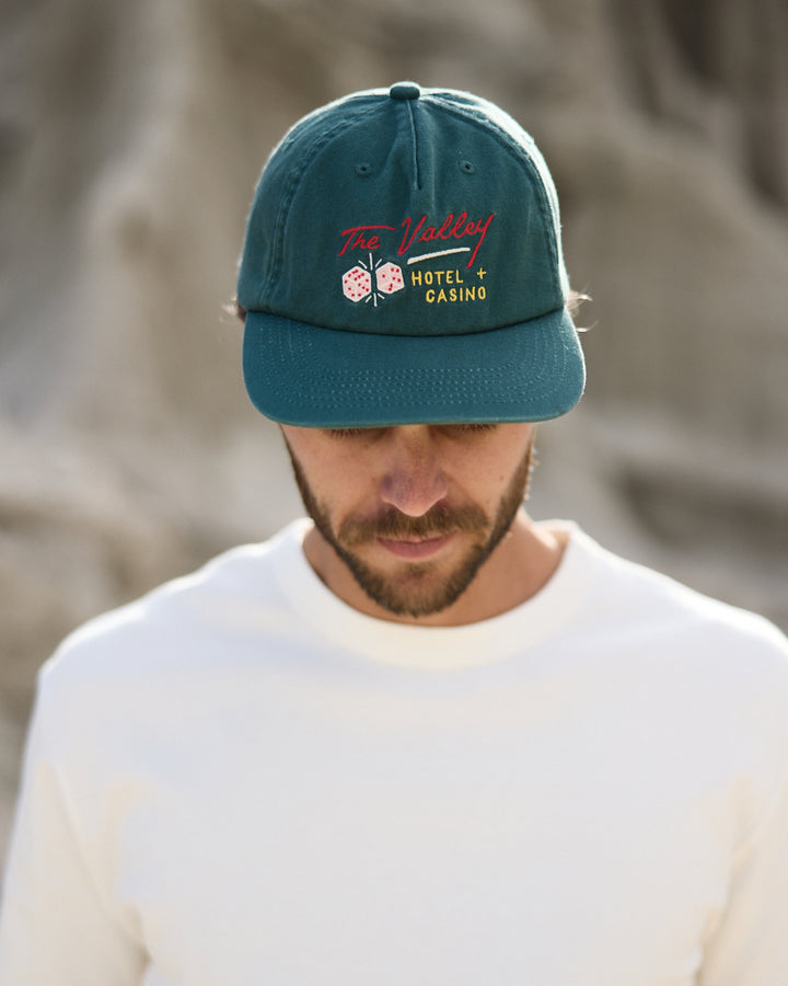 Valley Casino 5 Panel - Petrol Green