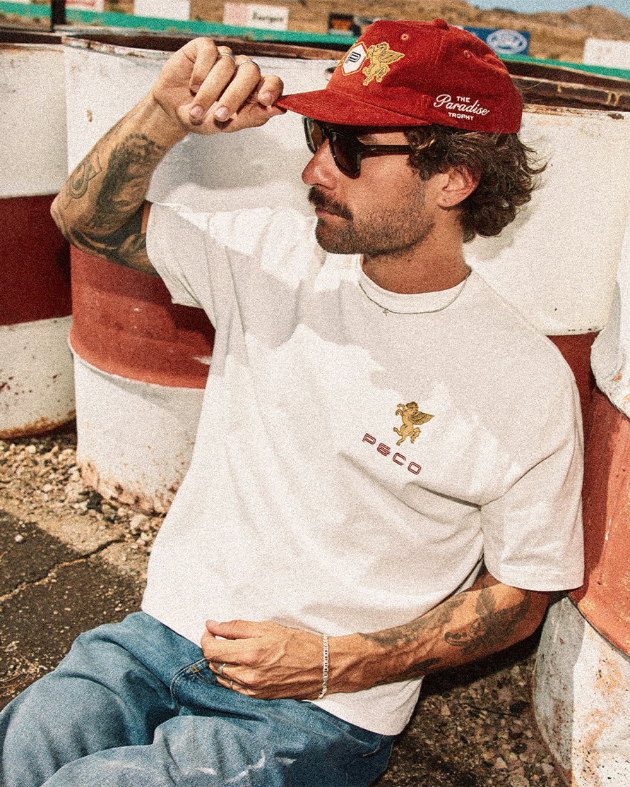 Paradise Trophy Boxy T-Shirt - Off White