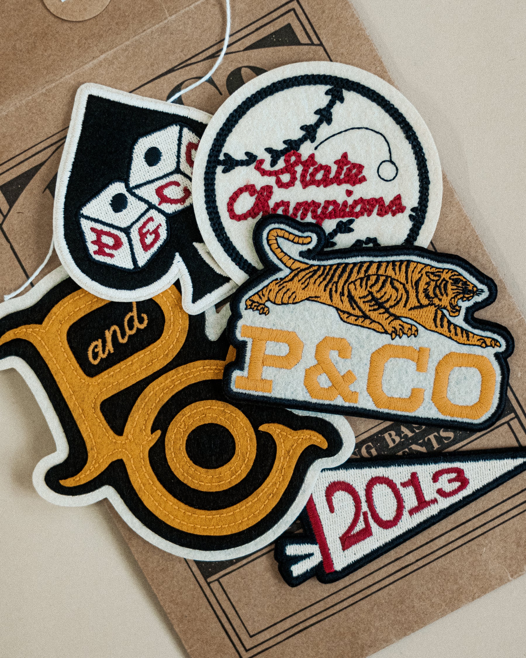 Letterman Patch Pack - Assorted