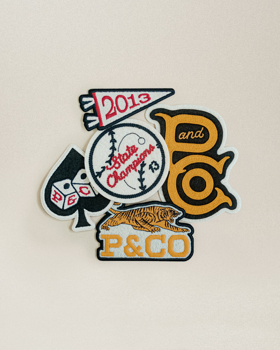 Letterman Patch Pack - Assorted