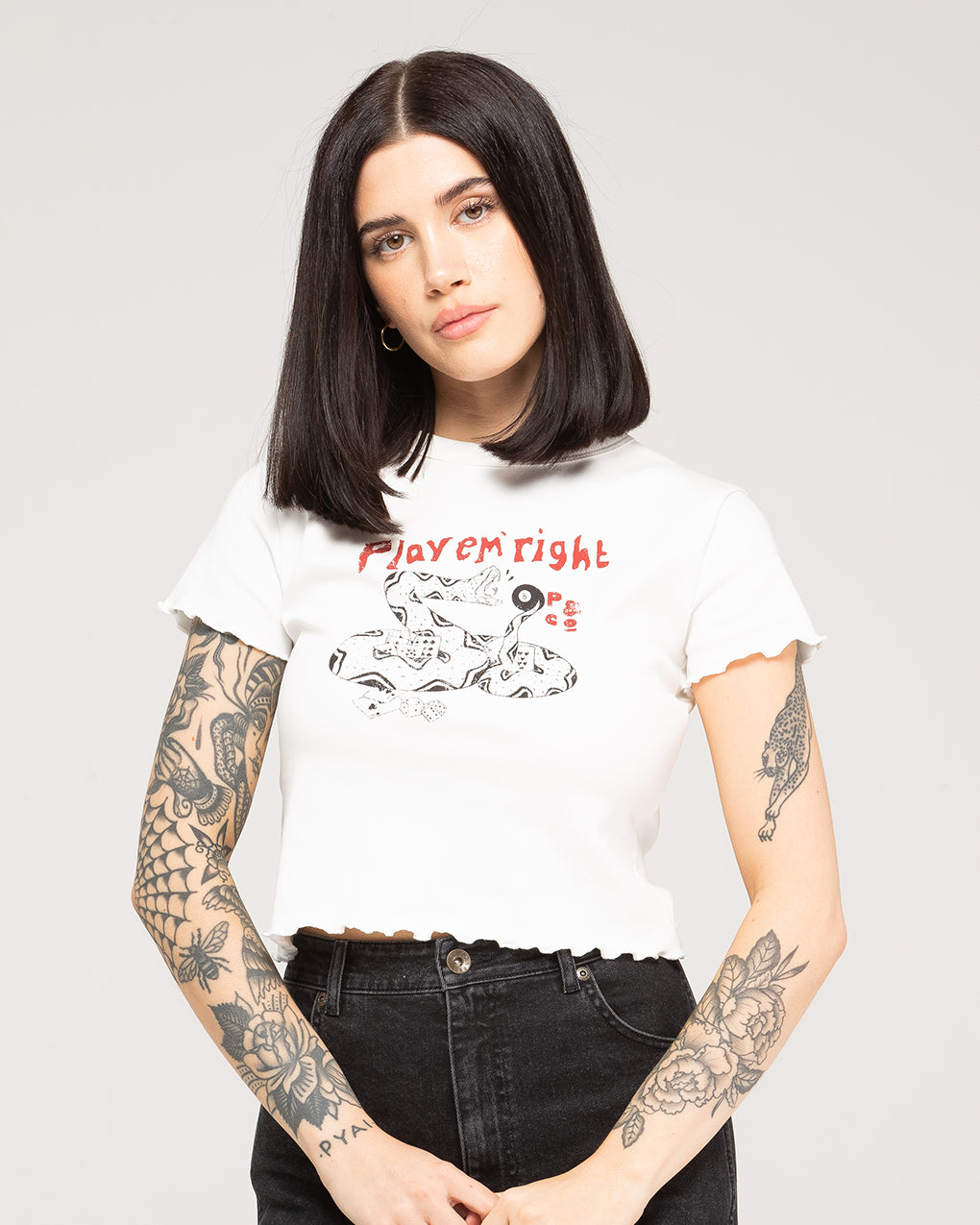 Play 'Em Right Baby T-Shirt - Off White