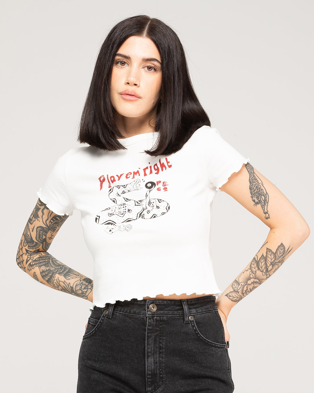 Play 'Em Right Baby T-Shirt - Off White