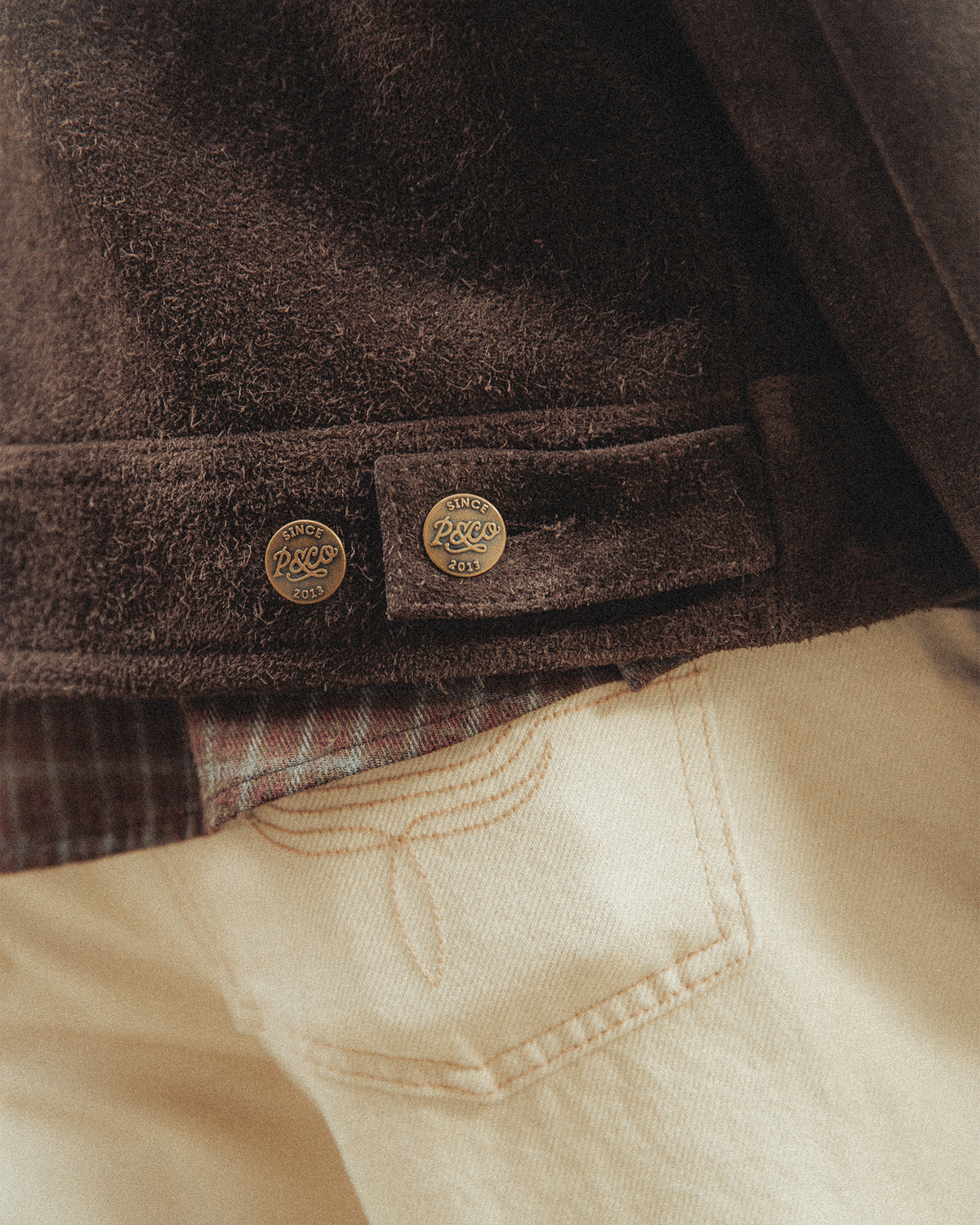 Sierra Suede Jacket - Carafe