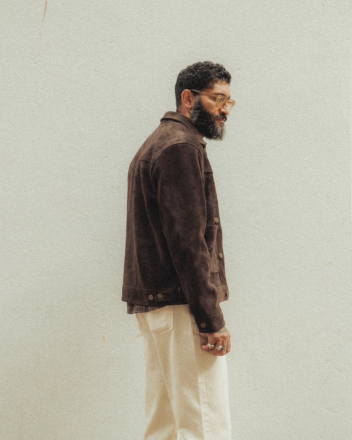 Sierra Suede Jacket - Carafe