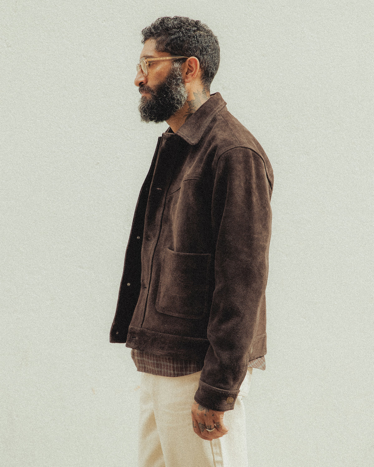 Sierra Suede Jacket - Carafe