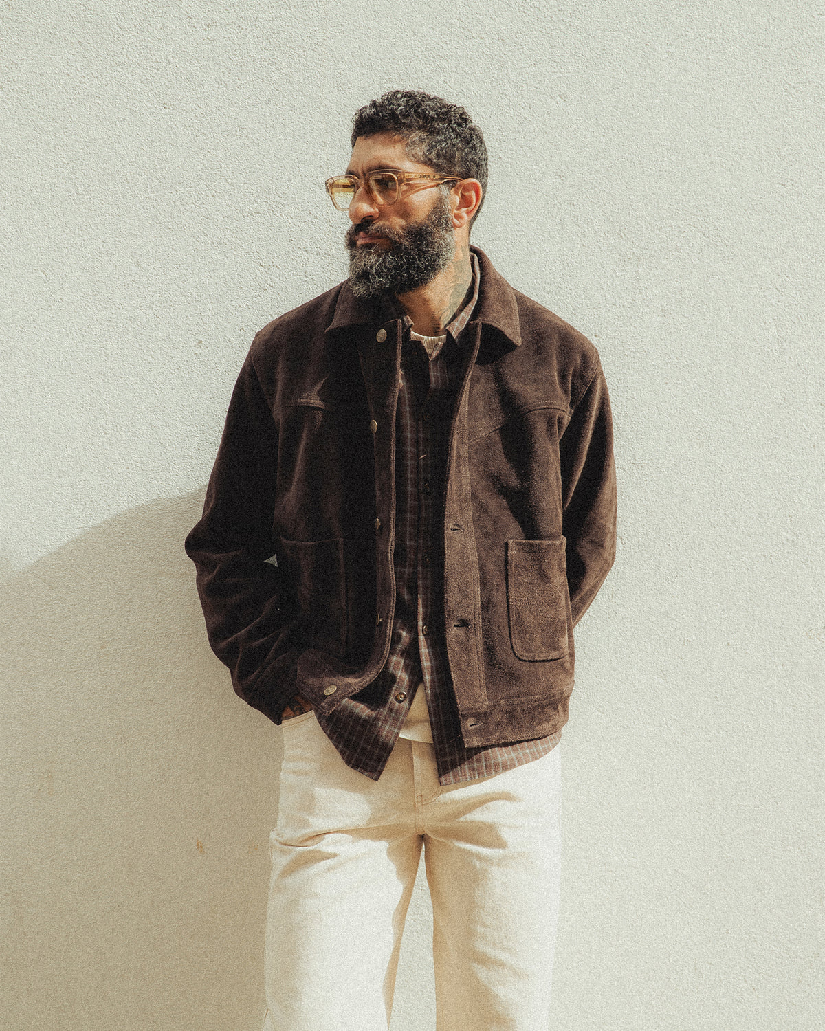 Sierra Suede Jacket - Carafe