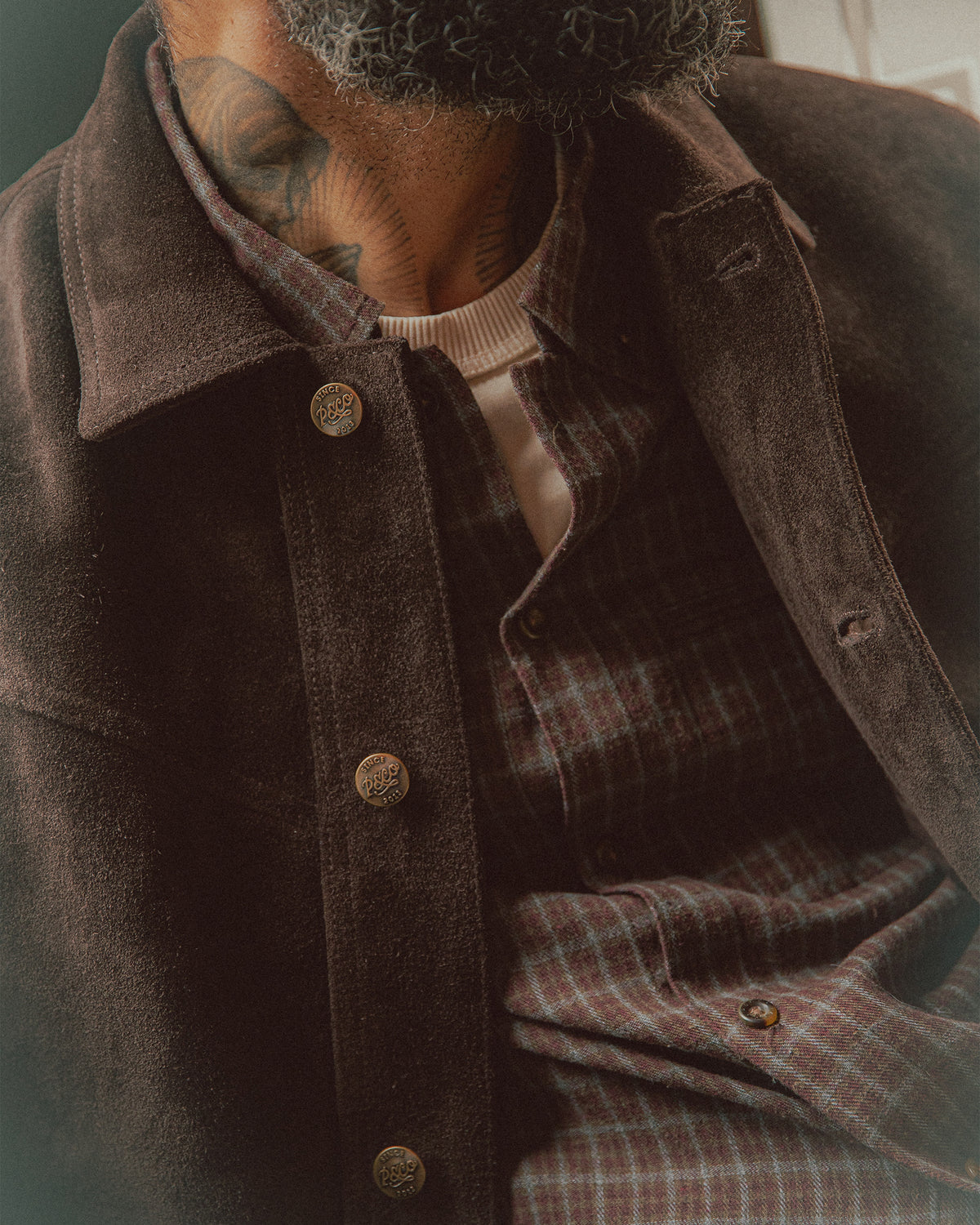 Sierra Suede Jacket - Carafe