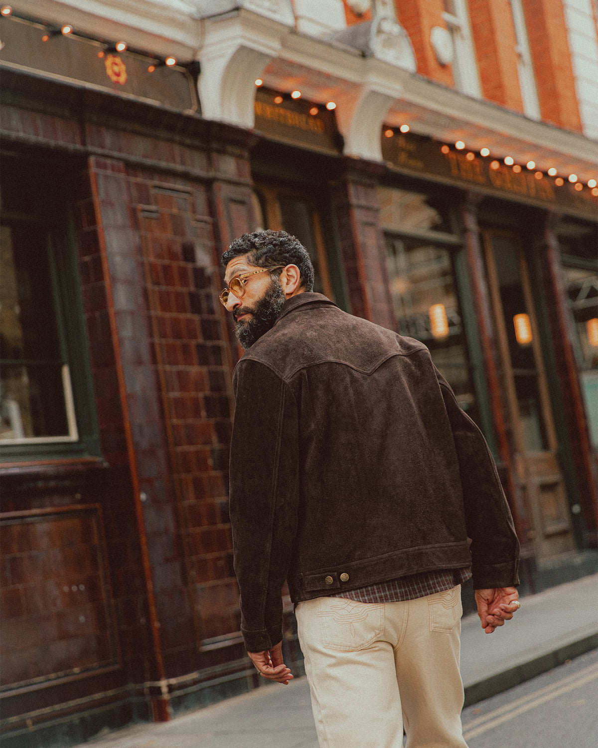 Sierra Suede Jacket - Carafe