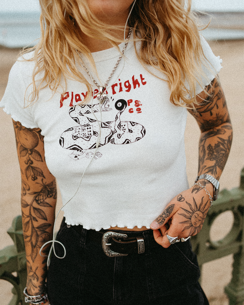 Play 'Em Right Baby T-Shirt - Off White