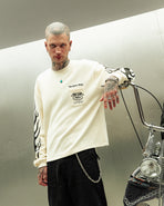 P&Co x TGF Waffle Boxy Longsleeve - Ecru