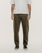 Cord Service Fatigue Pants - Woodland Green