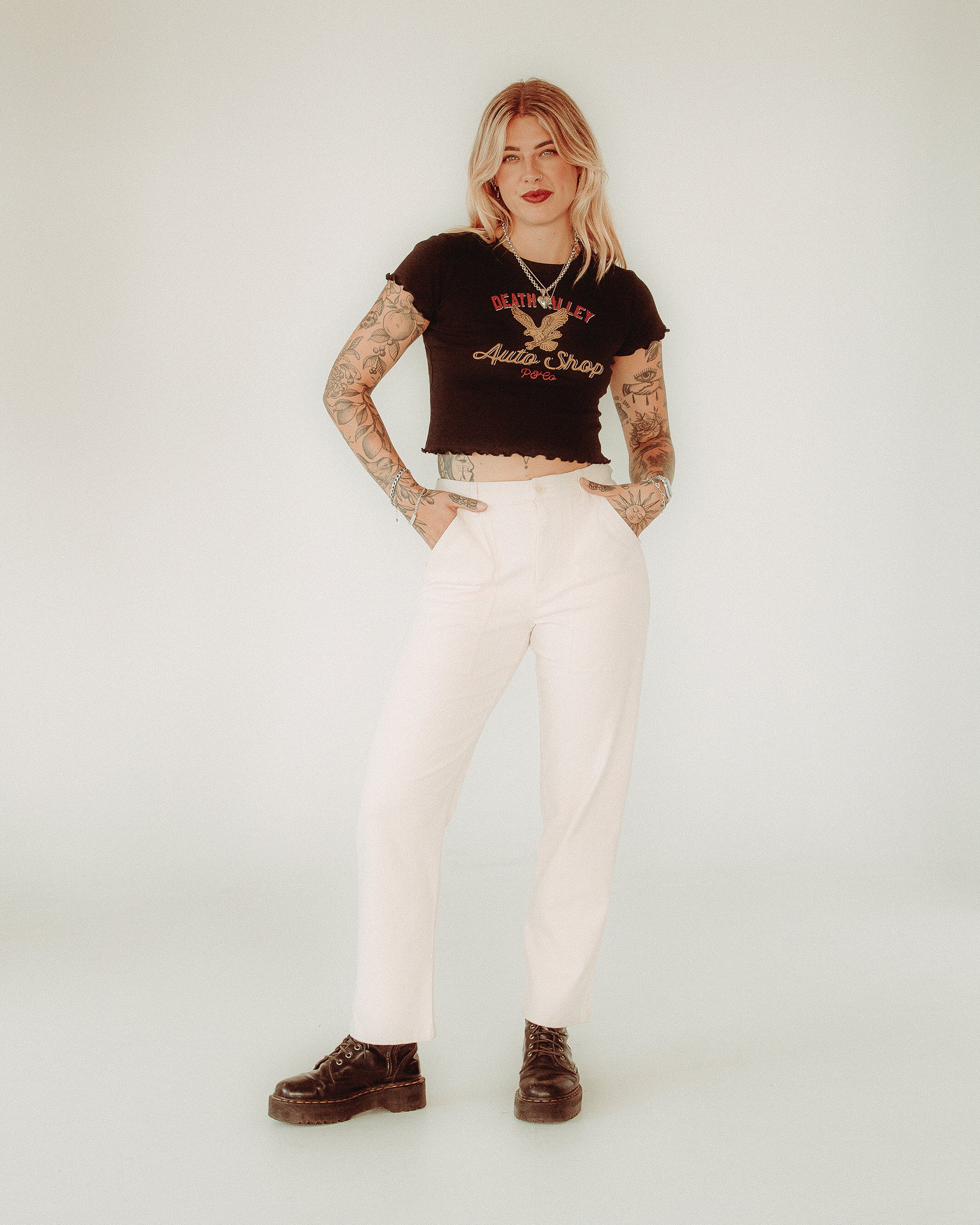 Service Fatigue Pants - Ecru