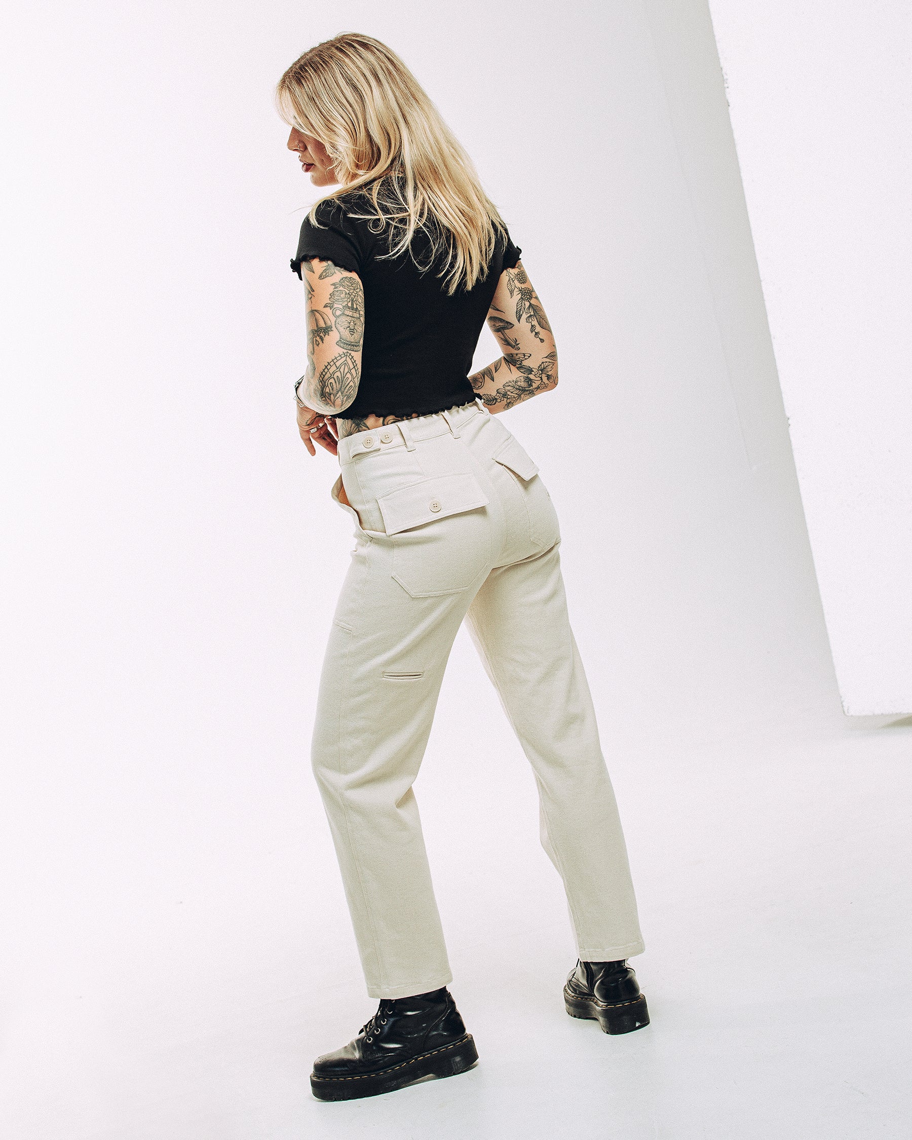 Service Fatigue Pants - Ecru