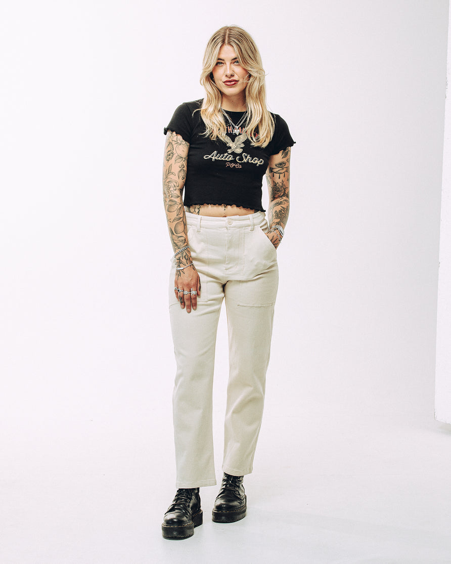 Service Fatigue Pants - Ecru