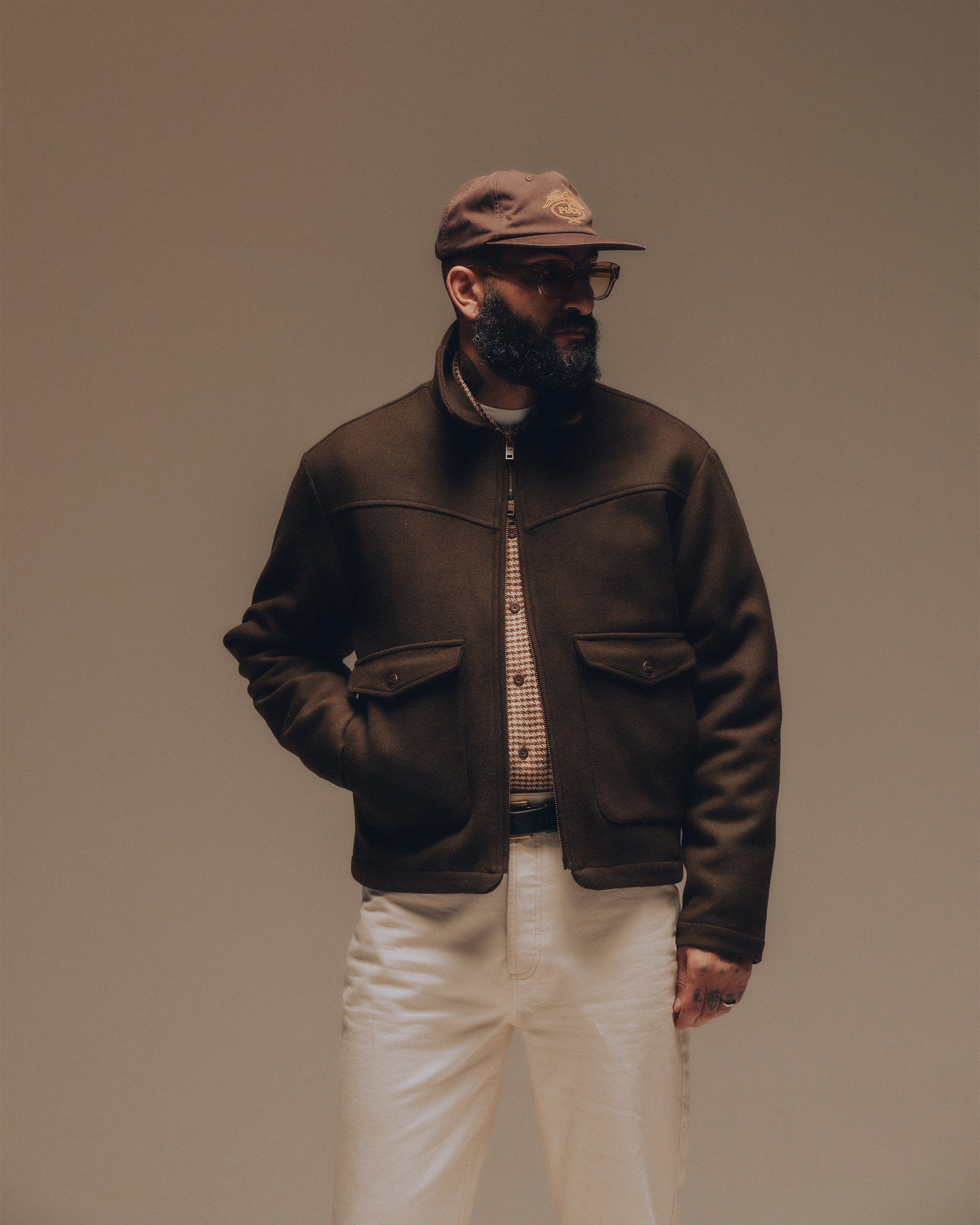 Ranger Wool Jacket - Olive