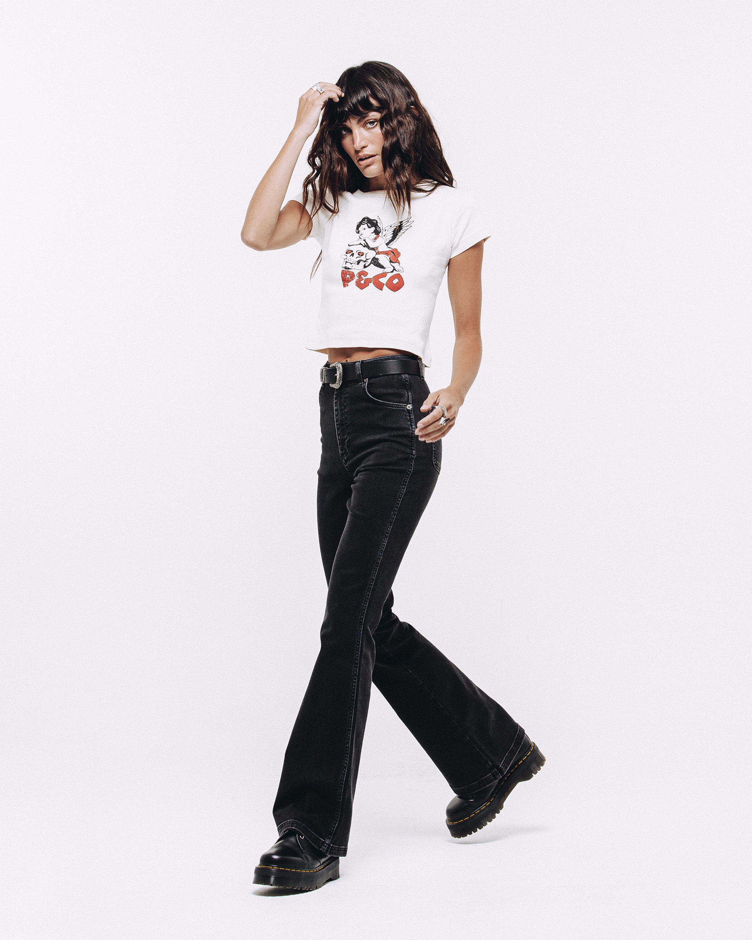 Cherub Baby T-Shirt - Bone