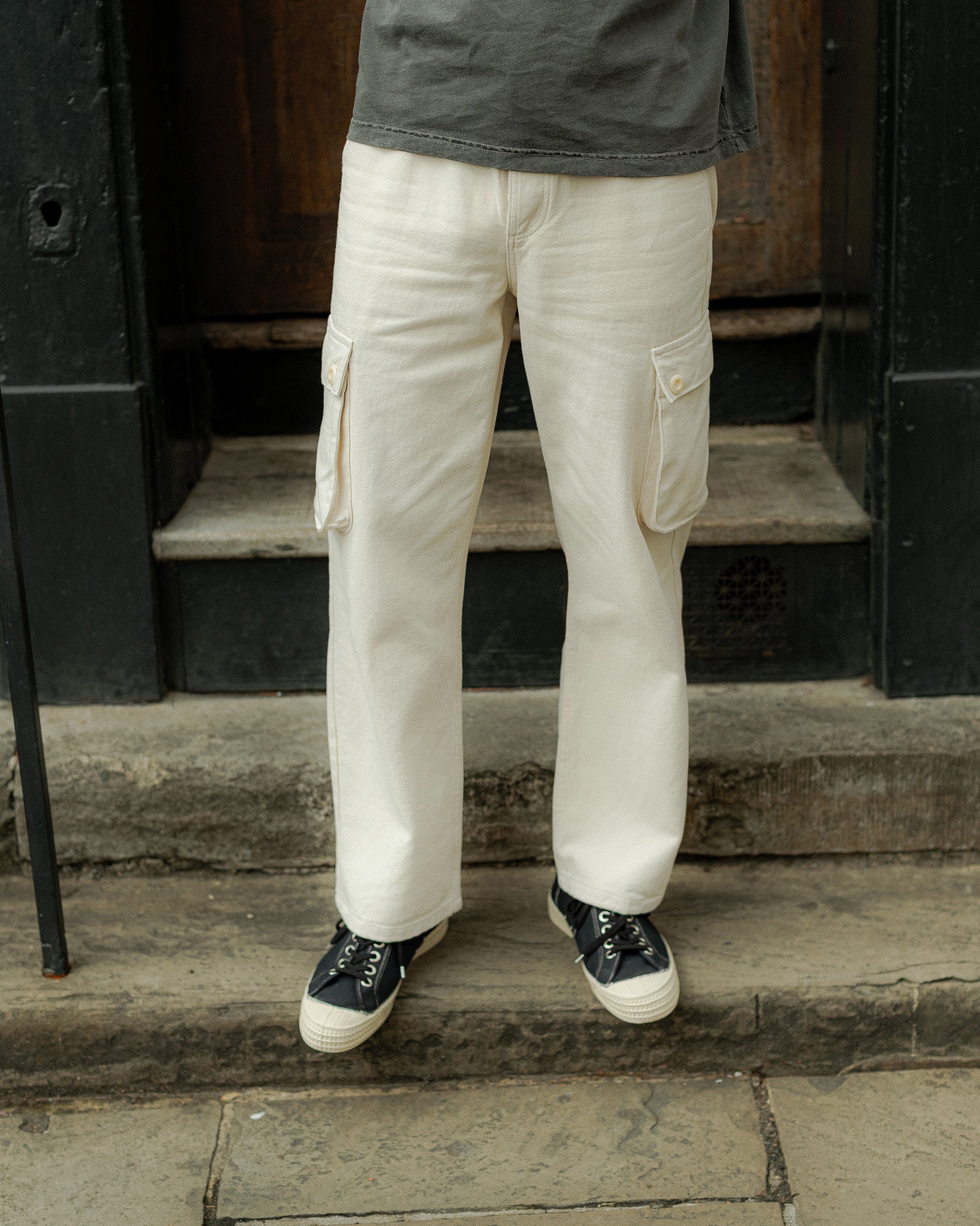 Depot Cargo Pant - Ecru