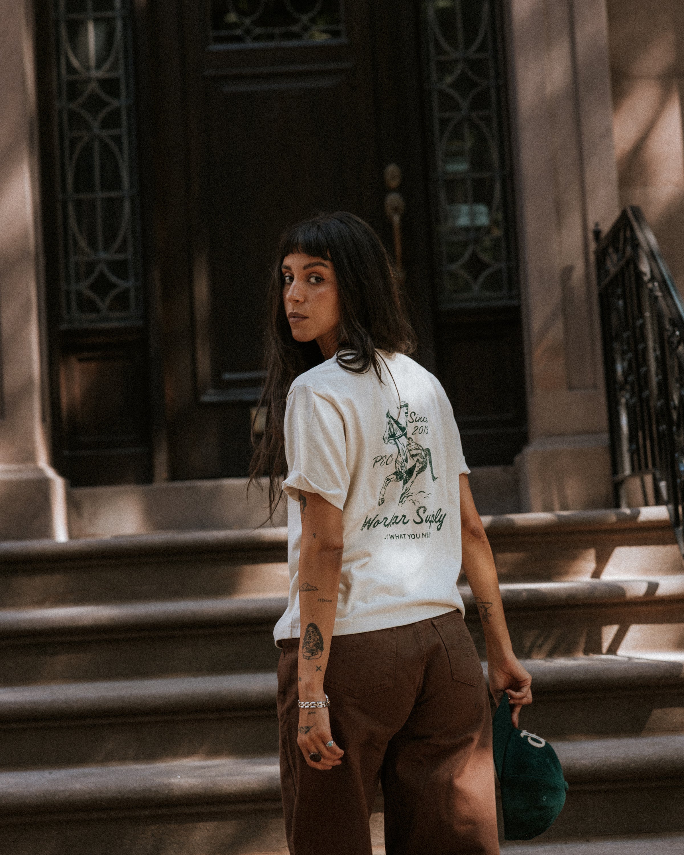 Workwear Supply T-Shirt - Bone