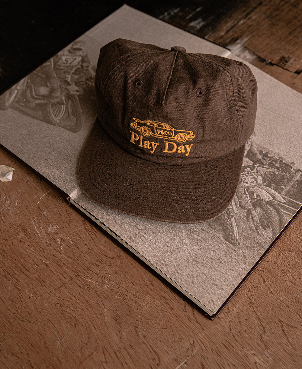 Play Day 5 Panel Cap - Brown