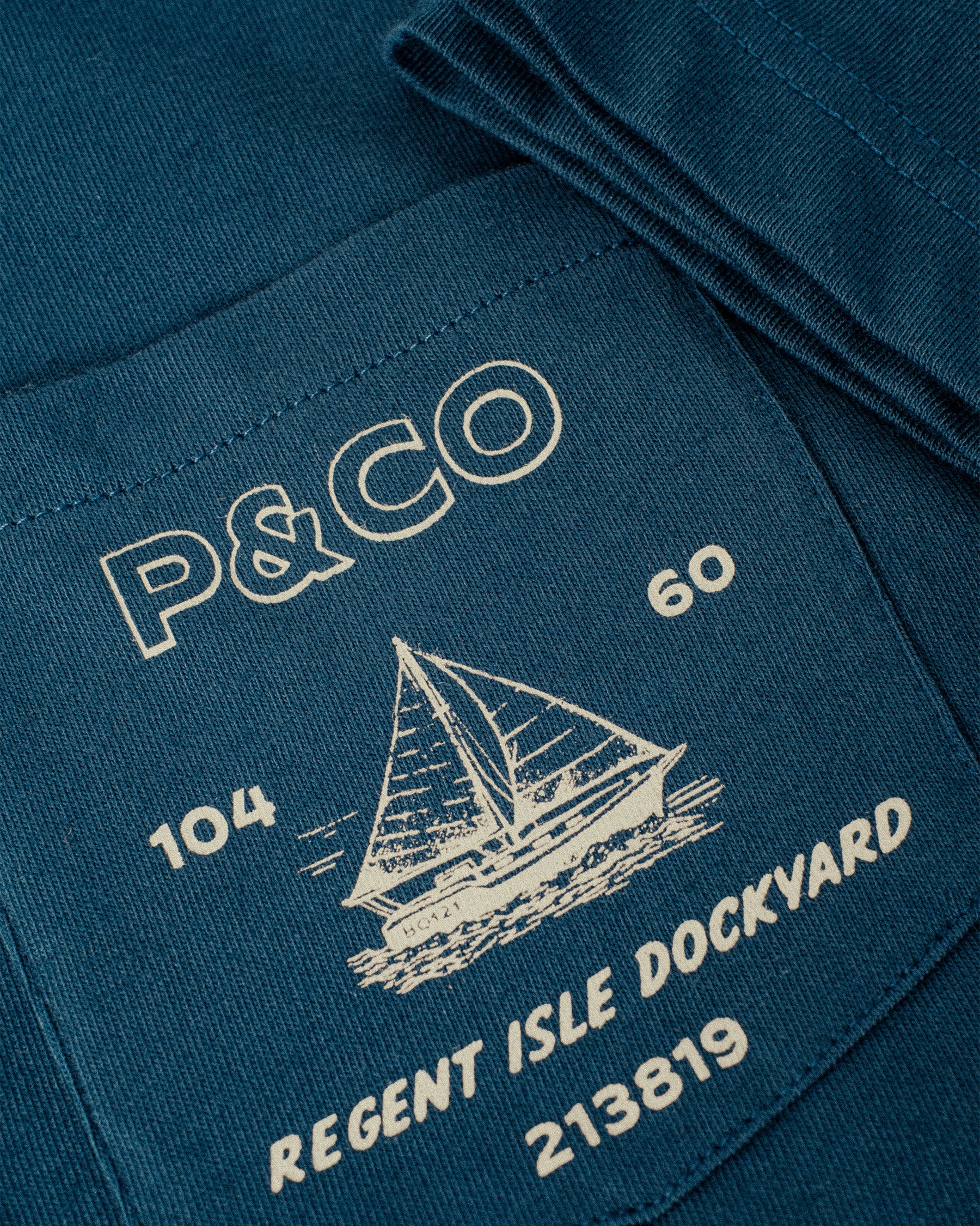 Marine Servicing Boxy T-Shirt - Navy
