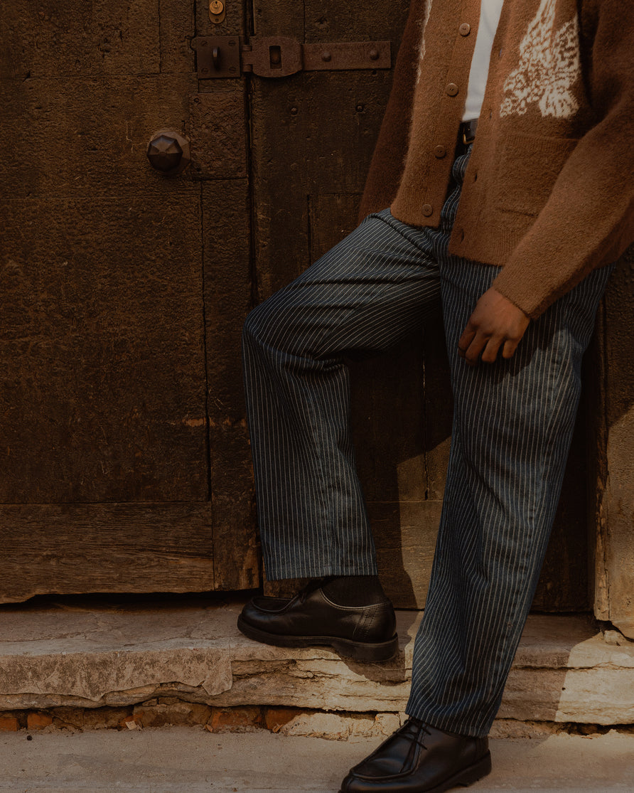 Barstow Denim Jean - Hickory Stripe