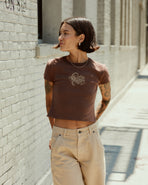 Love Stings Baby T-Shirt - Brown