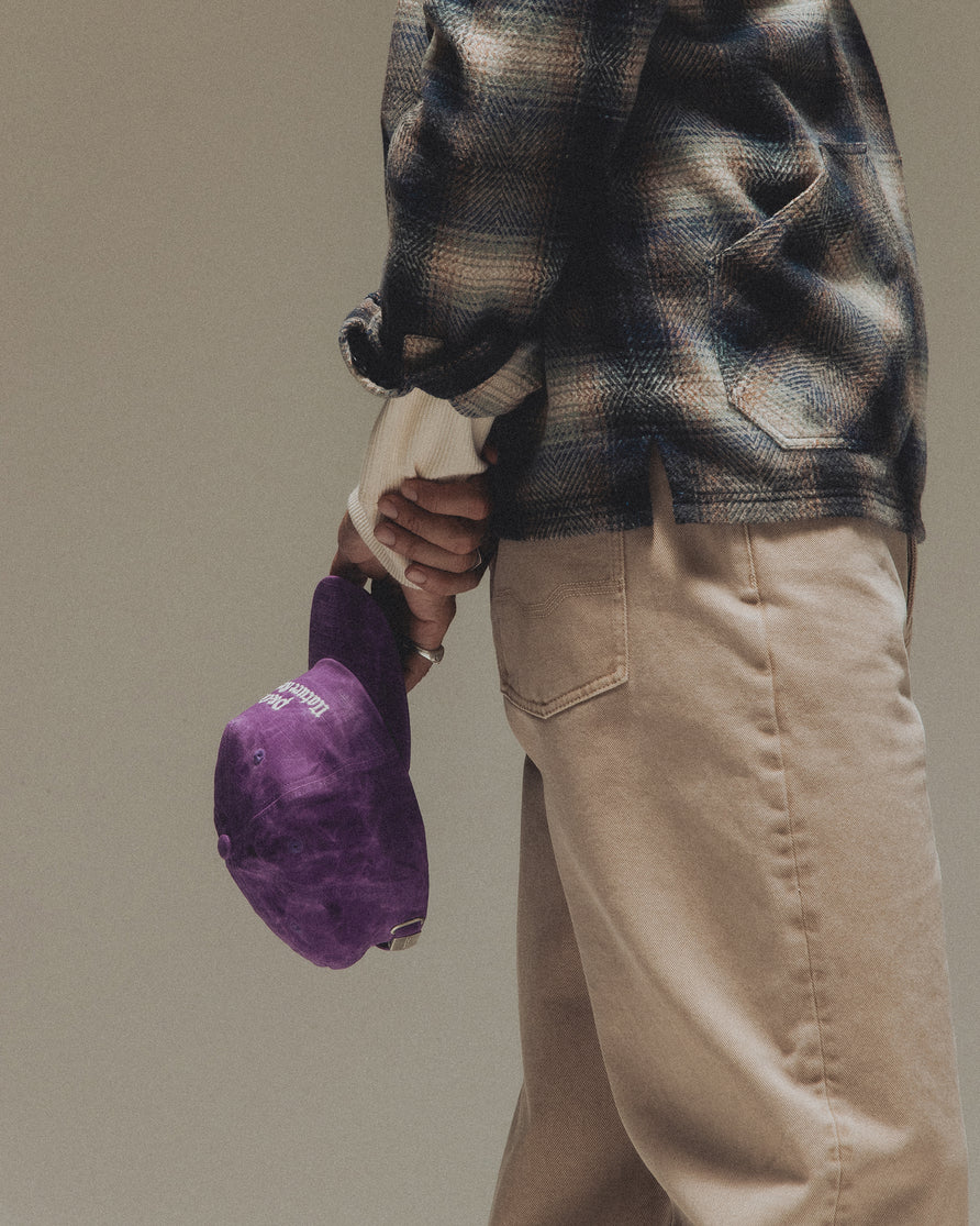 Nature Reserve Ripstop 5 Panel Cap - Purple