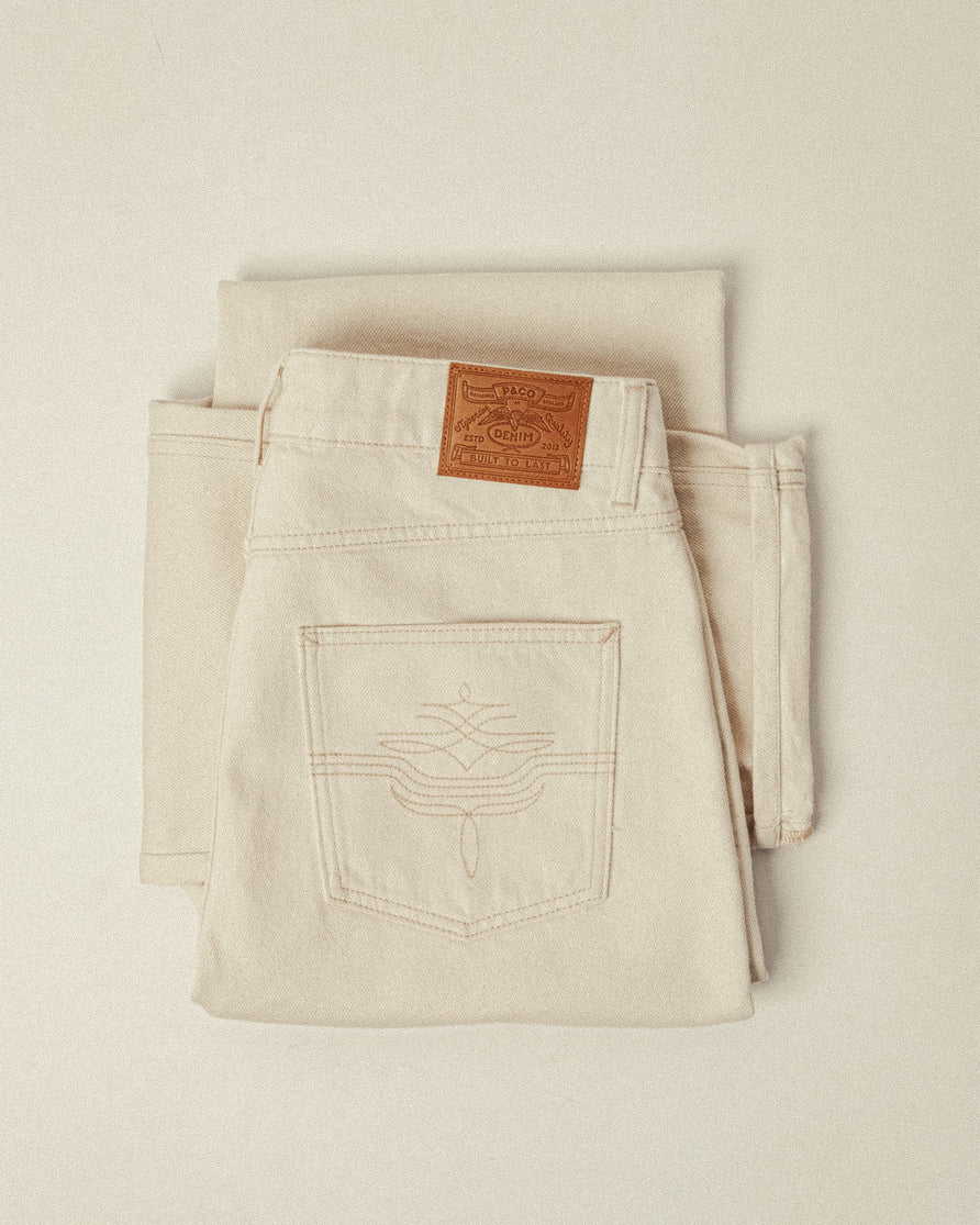 Joshua Denim Jean - Washed Ecru