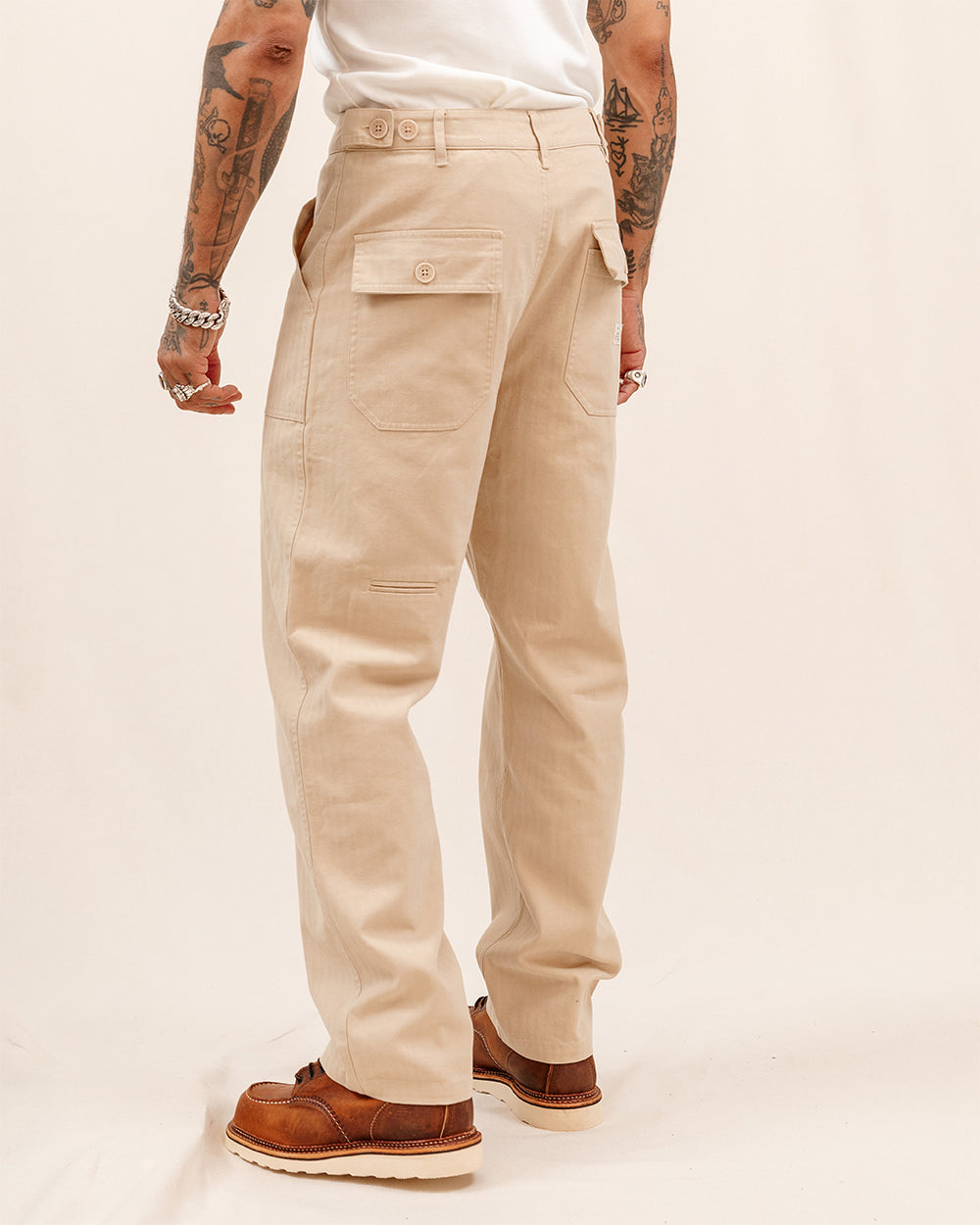 304 Service Fatigue Pants - Stone