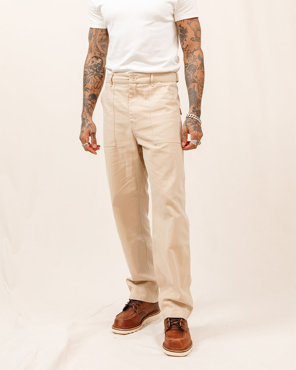 304 Service Fatigue Pants - Stone