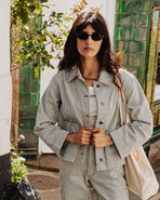 Frankie Chore Jacket - White Hickory