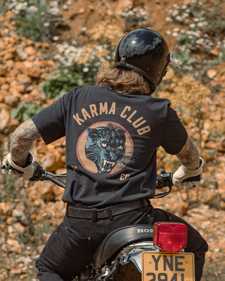 Karma Club 2.0 T-Shirt - Heavy Washed Black