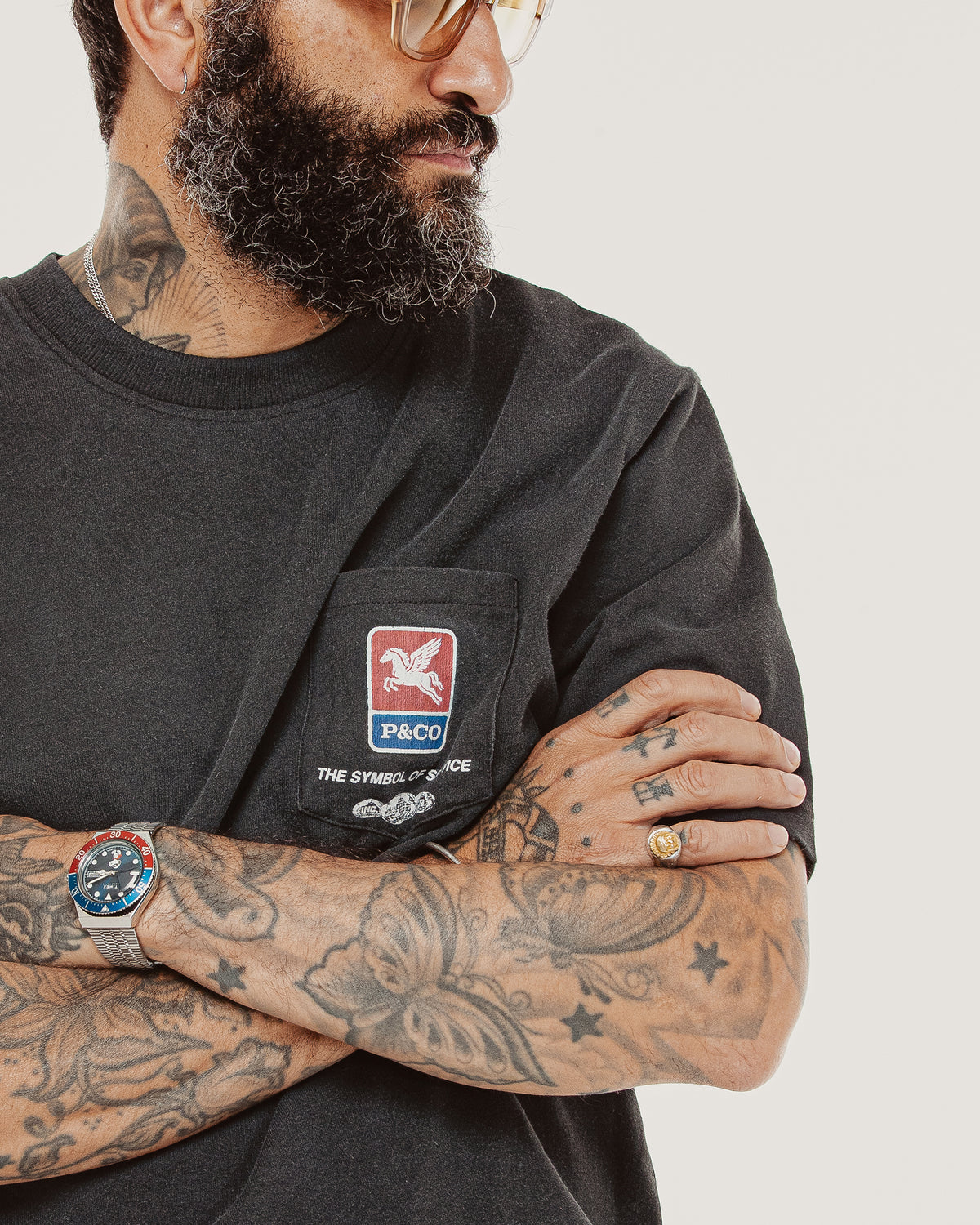 Haulin' Boxy T-Shirt - Vintage Black
