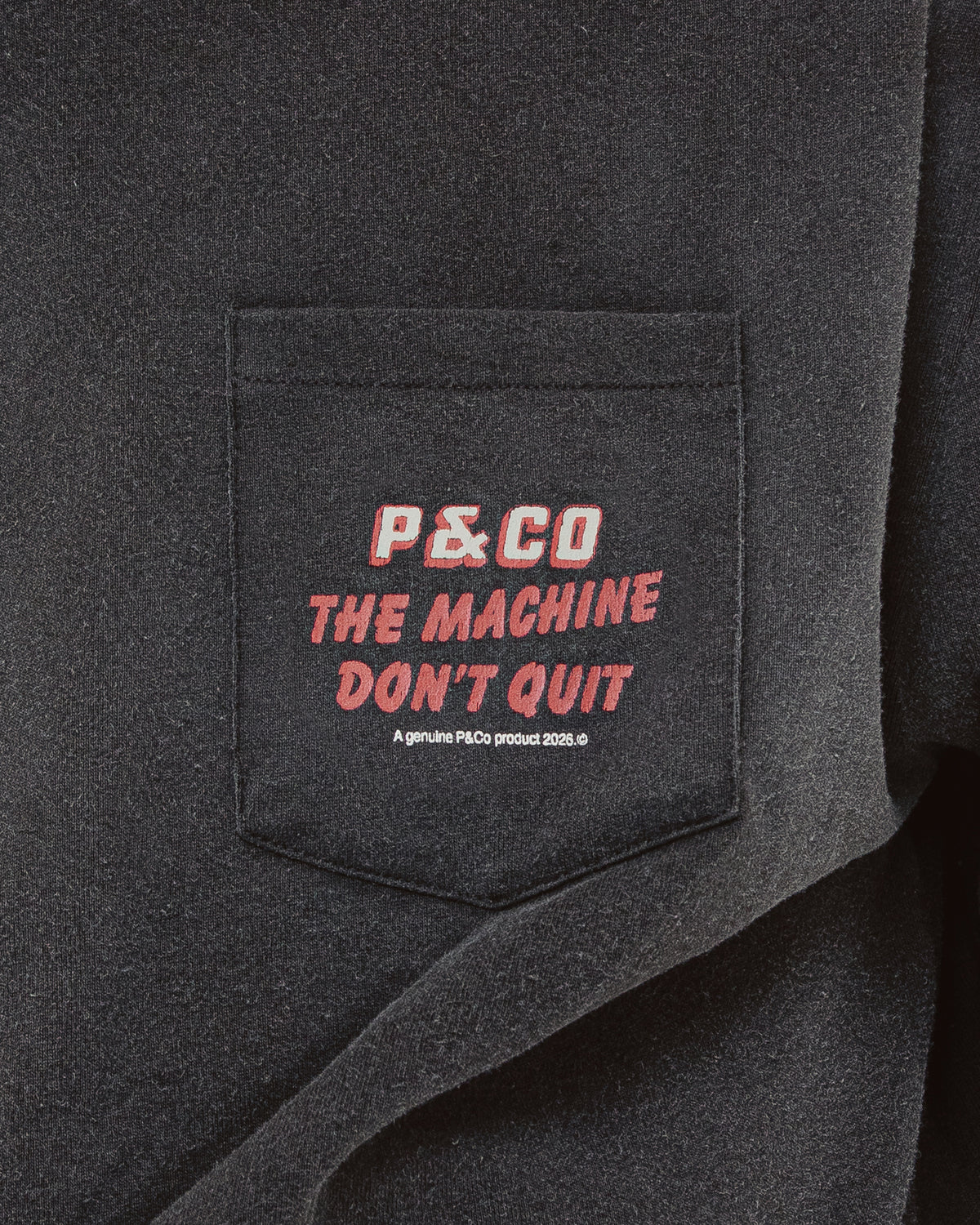 Machine Boxy Longsleeve - Vintage Black
