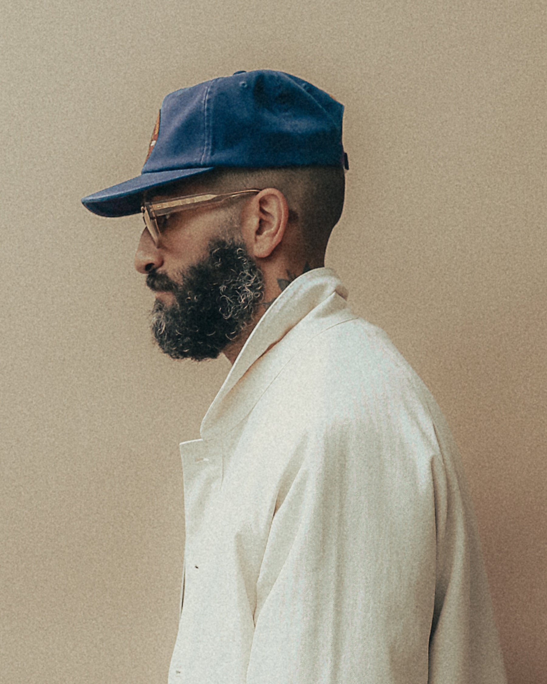 Hard Luck 5 Panel Cap - Navy