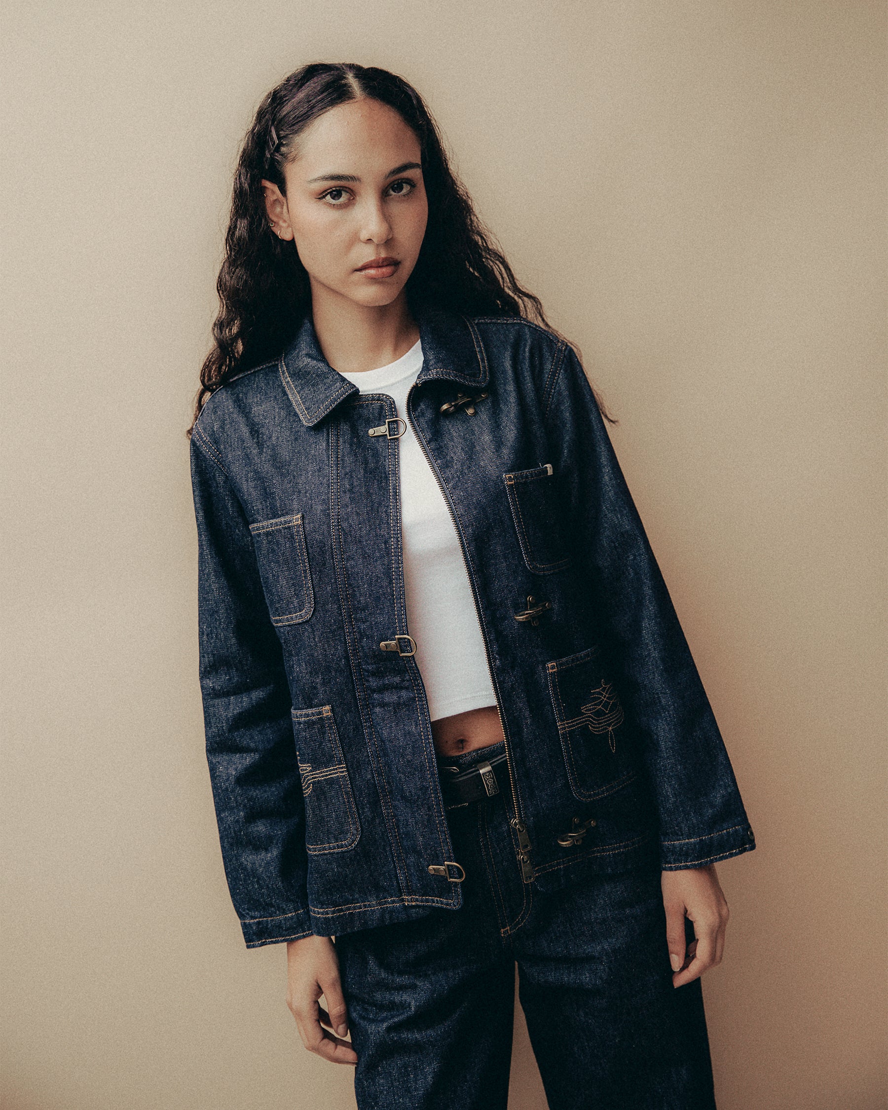 Foundry Denim Jacket - Raw Indigo